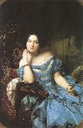 Federico de Madrazo y Kuntz Amalia de Llano de Llano y Dotres oil painting